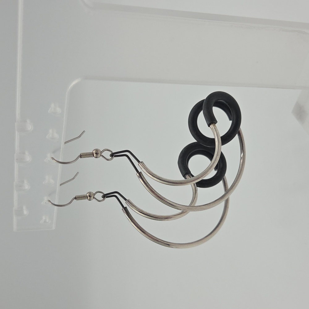 Sterling Silver Earrings - Picture 2 of 3